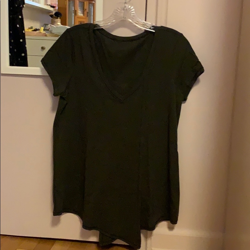 Lululemon tie front shirt